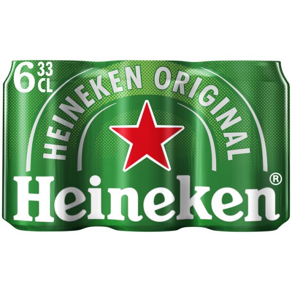 Heineken Blik 6 X 33 Cl.