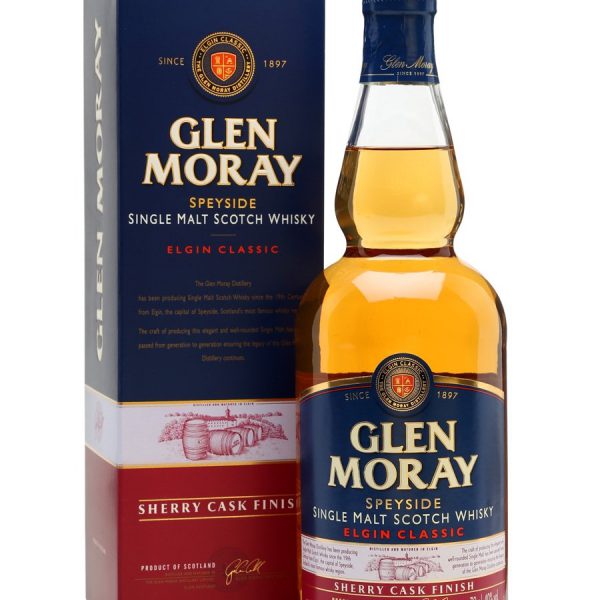 Glen Moray Sherry Cask Finish Fles 70 Cl.