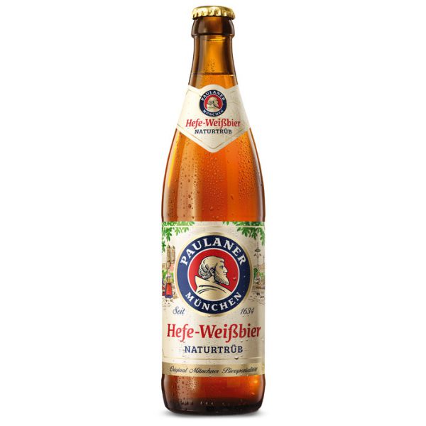 Paulaner Hefe Weissbier Fles 50 Cl.