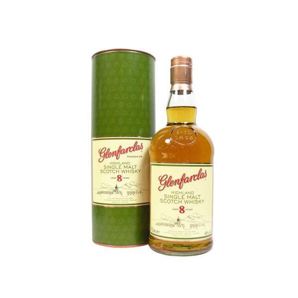 Glenfarclas 8 Years Highland Single Malt Scotch Whisky Fles 70 Cl.
