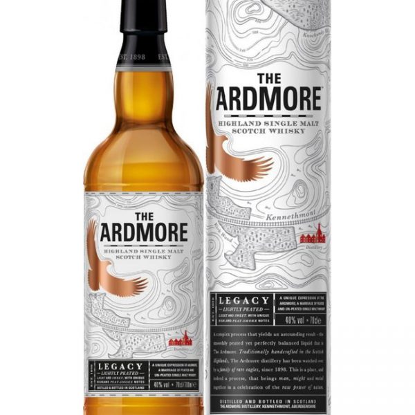 The Ardmore Legacy Highland Single Malt Scotch Whisky Fles 70 Cl.