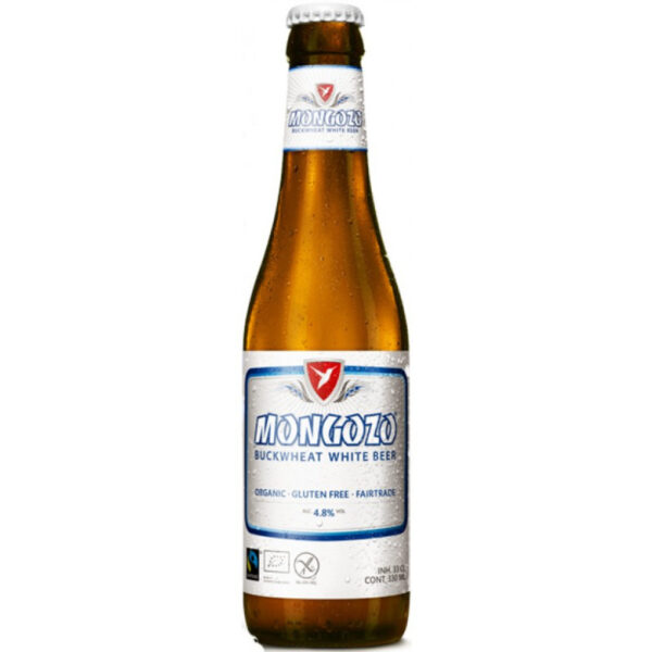 Mongozo Biologisch En Gluten Vrij Wit Bier Fles 33 Cl.