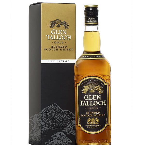Glen Talloch Gold 12 Years Whisky Fles 70 Cl.